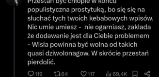 LUŹNY WPIS prezesa Wisły Kraków w stronę kibica xD